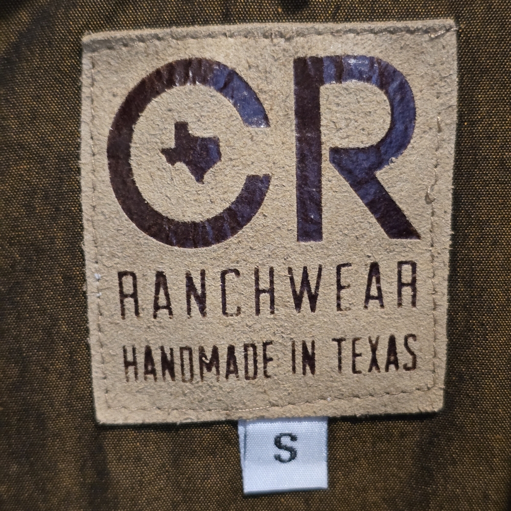 CR Ranchwear Women's Brown Button Down Shirt